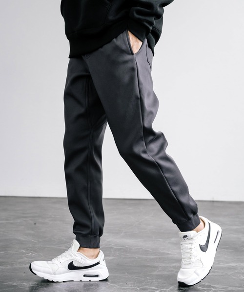 蓄熱裏ボアフリース裏起毛ストレッチヒートジョガーイージーパンツ