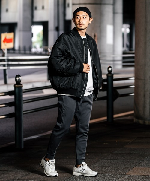 蓄熱裏ボアフリース裏起毛ストレッチヒートジョガーイージーパンツ