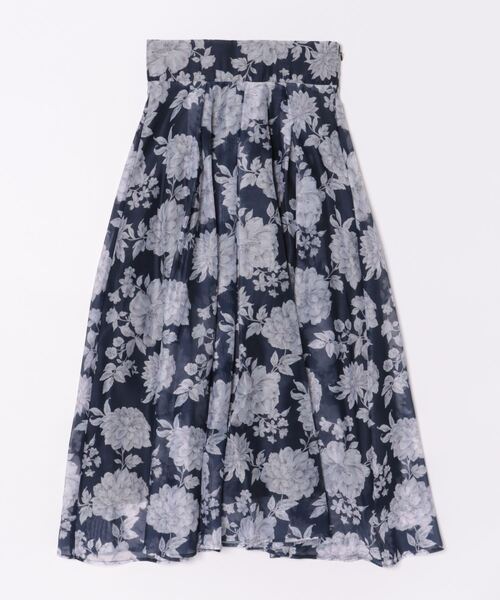 SWINGLE（スウィングル）の「オリジナルグラデーションフラワーシアースカート（スカート・レディース・イエロー系その他2/ブルー系その他/レッド系その他・FREE）」の5枚目の写真