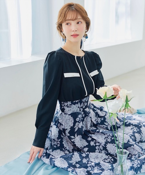 SWINGLE（スウィングル）の「オリジナルグラデーションフラワーシアー