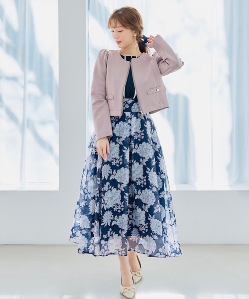 SWINGLE（スウィングル）の「オリジナルグラデーションフラワーシアースカート（スカート・レディース・イエロー系その他2/ブルー系その他/レッド系その他・FREE）」の12枚目の写真