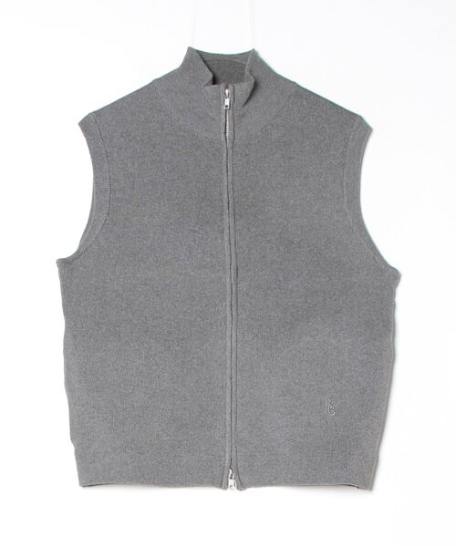 BROKEN BASE（ブロークンベース）の「ドライバーズニットベスト（ニット/セーター・メンズ・グレー/ネイビー・LARGE/MEDIUM）」の11枚目の写真