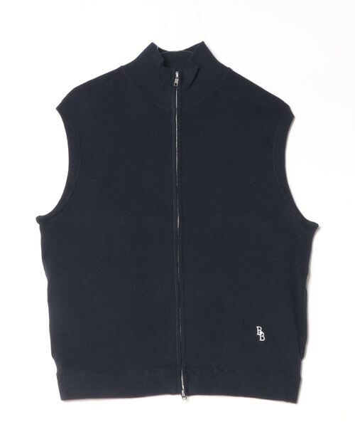 BROKEN BASE（ブロークンベース）の「ドライバーズニットベスト（ニット/セーター・メンズ・グレー/ネイビー・LARGE/MEDIUM）」の10枚目の写真