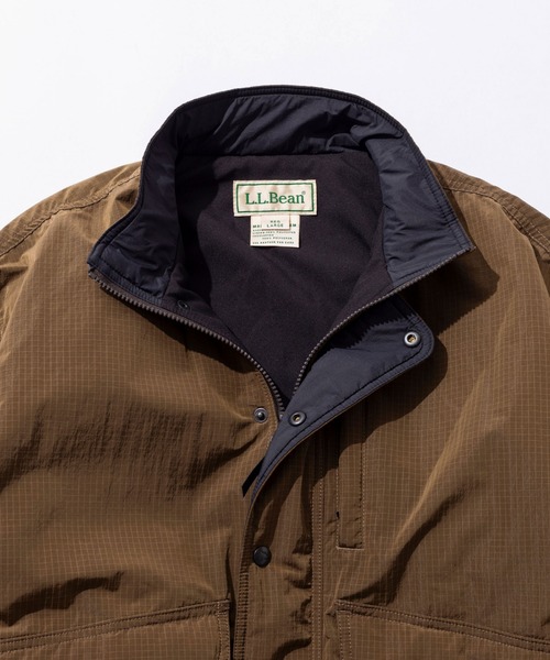 L.L.Bean（エルエルビーン）の「【JAPAN EDITION】ビーンズ・インサレーション・ウィンディ・リッジ・ジャケット（その他アウター・メンズ・モカ/ダークネイビー・MEDIUM/LARGE）」の9枚目の写真