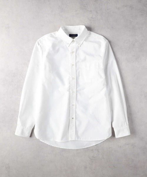 BACK NUMBER(バックナンバー)の「BACK NUMBER(バックナンバー)【メンズ】「速乾」オックスボタンダウンシャツ(シャツ/ブラウス・メンズ・ホワイト・S/M/L/LL/XXL)」の1枚目の写真