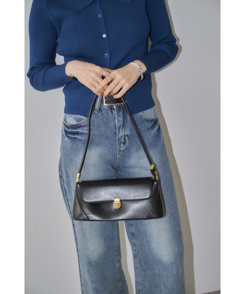 DRWCYS（ドロシーズ）の「スクエアフラップバック（ハンドバッグ・レディース・ブラック/ブラウン・FREE）」の5枚目の写真