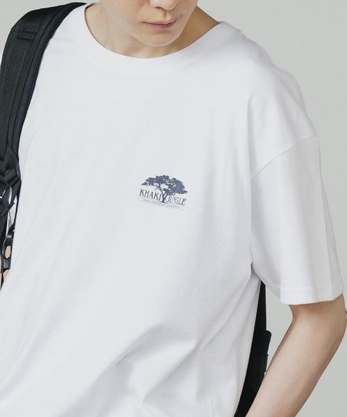 KHAKI JUNGLE/カーキ ジャングル PRINTED CREW TEE Tシャツ 半袖（Tシャツ/カットソー）｜ROOPTOKYO（ループトウキョウ）