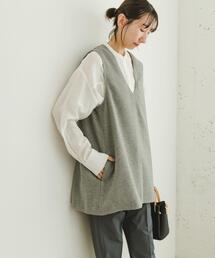 ITEMS URBANRESEARCH | Vネックジレ(シャツ/ブラウス)