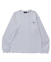 XLARGE | STANDARD LOGO TAG L/S POCKET TEE(Tシャツ/カットソー)