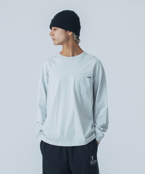 【新品未使用】everyone pocket tee shirt Lサイズ ONE POCKET T-SHIRT (new ver.) / OLIVE - EASTLOGUE