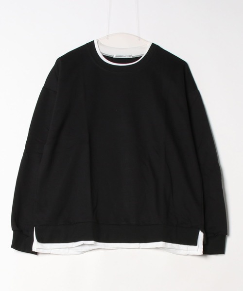 Asterellivi(アステレリビ)の「オーバーフィット 裏毛 カットソー(Tシャツ/カットソー・レディース・ブルー/イエロー/グレー/ブラック・L/M/LL)」の22枚目の写真