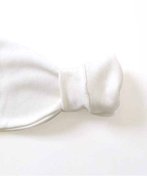 GLAZOS（グラソス）の「【大人向けサイズあり】【あったか】裏起毛・バックリフレクタープリントパーカー（パーカー・キッズ・ブラック/ホワイト・M/S/LL/L）」の7枚目の写真