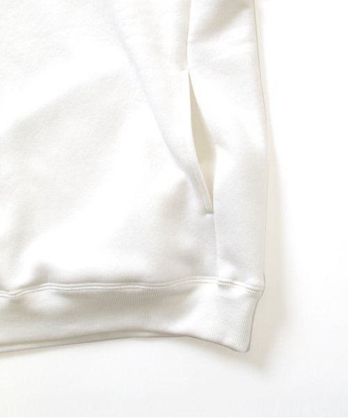 GLAZOS（グラソス）の「【大人向けサイズあり】【あったか】裏起毛・バックリフレクタープリントパーカー（パーカー・キッズ・ブラック/ホワイト・M/S/LL/L）」の8枚目の写真