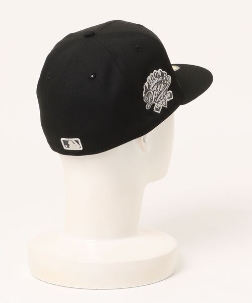 New Era LAロゴ ブラックキャップ NEW ERA ニューエラ 海外限定 日本未発売 59FIFTY MLB Los