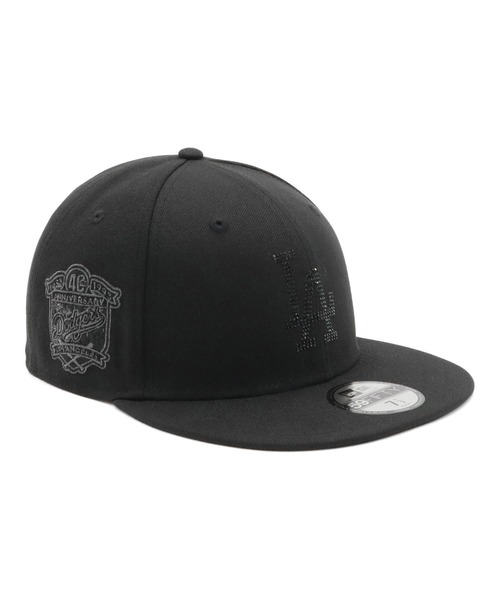 ニューエラキャップ LAロサンゼルスドジャースラインストーンロゴ