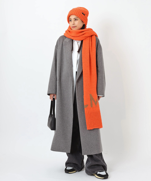 LOREAK MENDIAN（ロリークメンディアン）の「【LOREAK MENDIAN】 ニットキャップ（ハット・レディース・ブルー/オレンジ・FREE）」の4枚目の写真