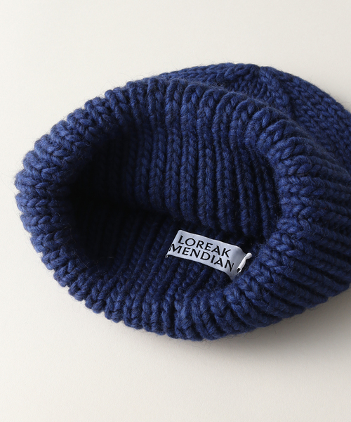 LOREAK MENDIAN（ロリークメンディアン）の「【LOREAK MENDIAN】 ニットキャップ（ハット・レディース・ブルー/オレンジ・FREE）」の11枚目の写真