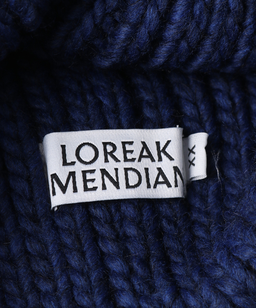 LOREAK MENDIAN（ロリークメンディアン）の「【LOREAK MENDIAN】 ニットキャップ（ハット・レディース・ブルー/オレンジ・FREE）」の13枚目の写真