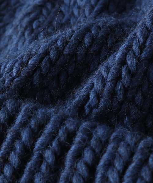 LOREAK MENDIAN（ロリークメンディアン）の「【LOREAK MENDIAN】 ニットキャップ（ハット・レディース・ブルー/オレンジ・FREE）」の15枚目の写真