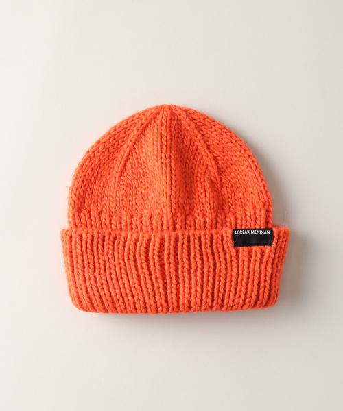 LOREAK MENDIAN（ロリークメンディアン）の「【LOREAK MENDIAN】 ニットキャップ（ハット・レディース・ブルー/オレンジ・FREE）」の17枚目の写真