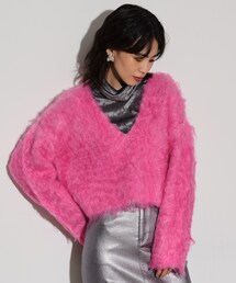 GALLEST | 【ラシック＆WEB限定】Vネックシャギーニット(ニット/セーター)