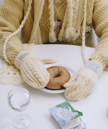 ROCKFISH WEATHERWEAR | CABLE KNIT MITTENS(手袋)
