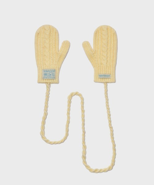 leinwande Boa Hand Knitted Mittens新品未使用 leinwande Boa Hand Knitted Mittens 手袋