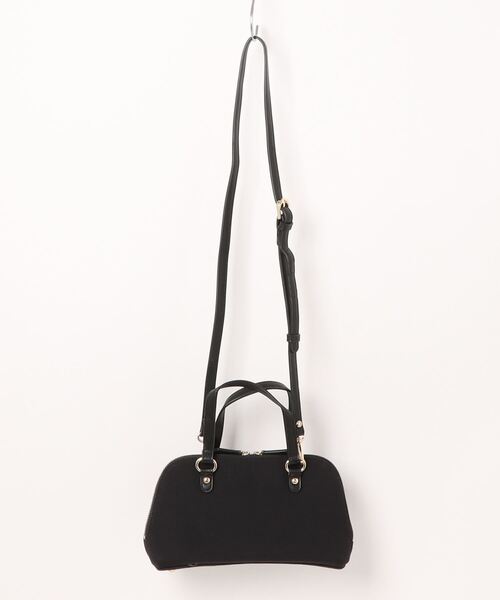 B.I.D.（ビーアイディー）の「《KIRIRI》2WAY キャンバス　ミニショルダーバッグ（ショルダーバッグ・レディース・ブラウン/ライトパープル/オフホワイト/ブラック・FREE）」の12枚目の写真