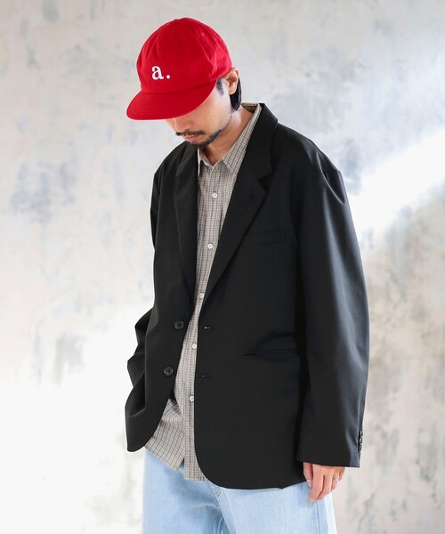 B:MING by BEAMS(ビーミングバイビームス)の「ambiance / Tropical Jacket(テーラードジャケット・メンズ・ブラック/ネイビー・S/M/L/XL)」の2枚目の写真