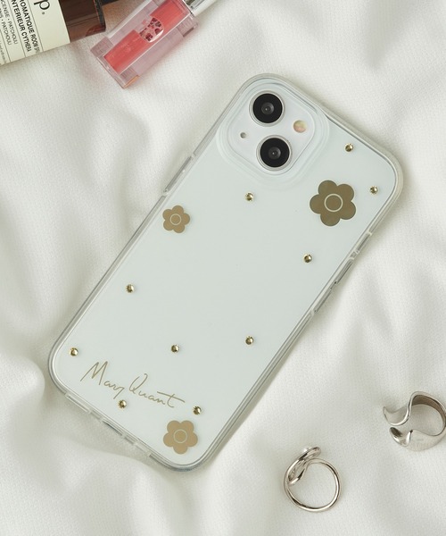MARY QUANT】MARY QUANT RHINESTONE Hybrid Case（スマホケース