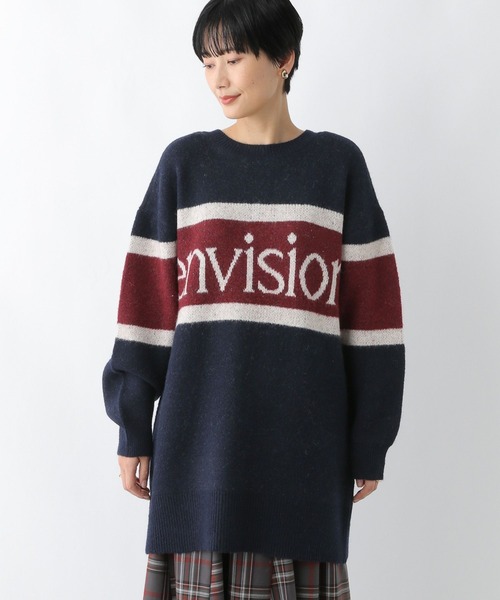 LEPSIM(レプシィム)の「5ゲージロゴチュニックカーディガンワンピース 284494(チュニック・レディース・チャコールグレー/ネイビー/ベージュ・FREE)」の20枚目の写真