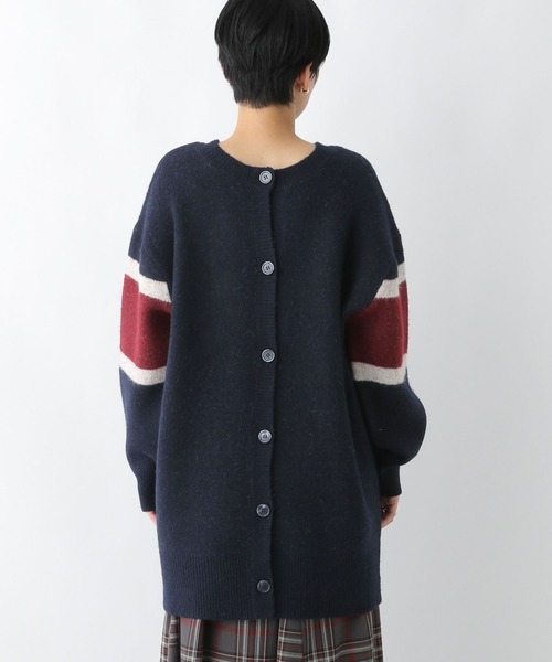 LEPSIM(レプシィム)の「5ゲージロゴチュニックカーディガンワンピース 284494(チュニック・レディース・チャコールグレー/ネイビー/ベージュ・FREE)」の18枚目の写真