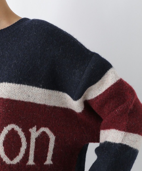 LEPSIM(レプシィム)の「5ゲージロゴチュニックカーディガンワンピース 284494(チュニック・レディース・チャコールグレー/ネイビー/ベージュ・FREE)」の14枚目の写真