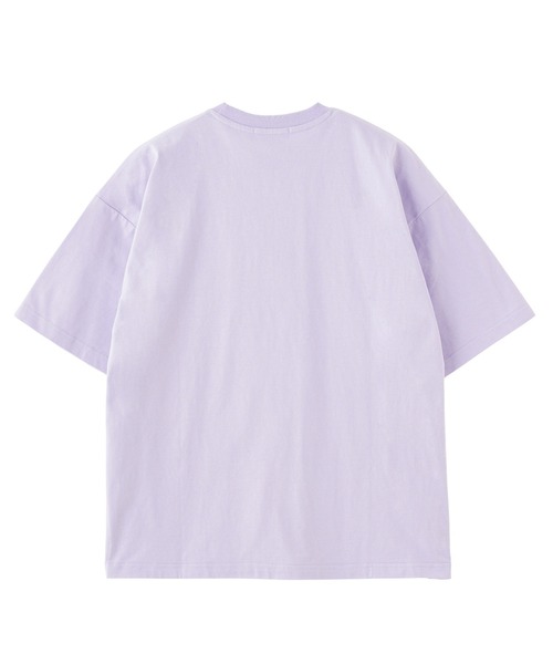 MILKFED.（ミルクフェド）の「ARCH LOGO WIDE S/S TEE（Tシャツ/カットソー・レディース・ブラック/ホワイト/ライトパープル・ONE SIZE）」の7枚目の写真