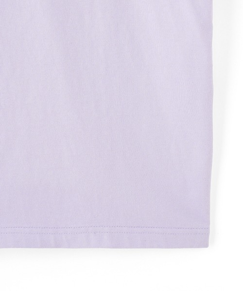 MILKFED.（ミルクフェド）の「ARCH LOGO WIDE S/S TEE（Tシャツ/カットソー・レディース・ブラック/ホワイト/ライトパープル・ONE SIZE）」の11枚目の写真