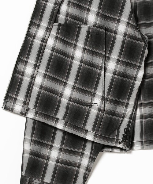 BEAMS ショート チェック ブルゾン BEAMS MEN｜ショート チェック ブルゾン | Rakuten Fashion(楽天
