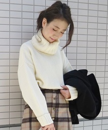 Chico | オフタートルニットプルオーバー(ニット/セーター)