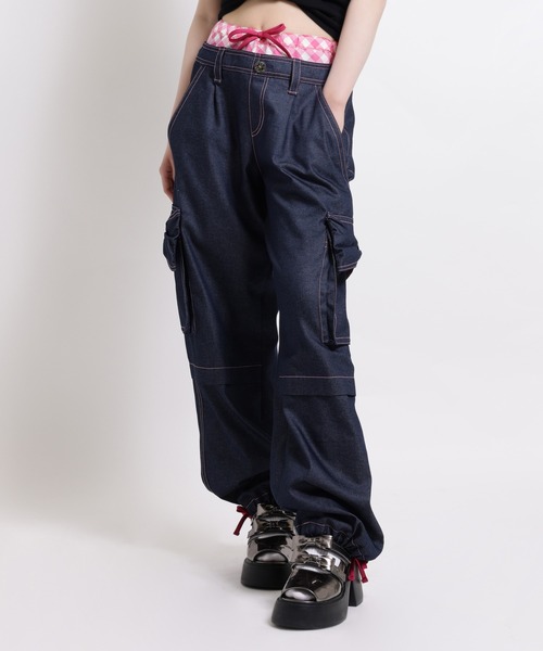MILK(ミルク)の「ダブルウエスト パンツ(カーゴパンツ・レディース・B/C/A・FREE)」の3枚目の写真