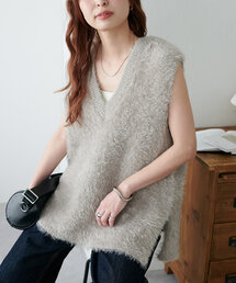 nonnative ニット・セーター ベージュ 0480525J0163 ショート丈ニットプルオーバー（ニット/セーター）｜ANOTHER S