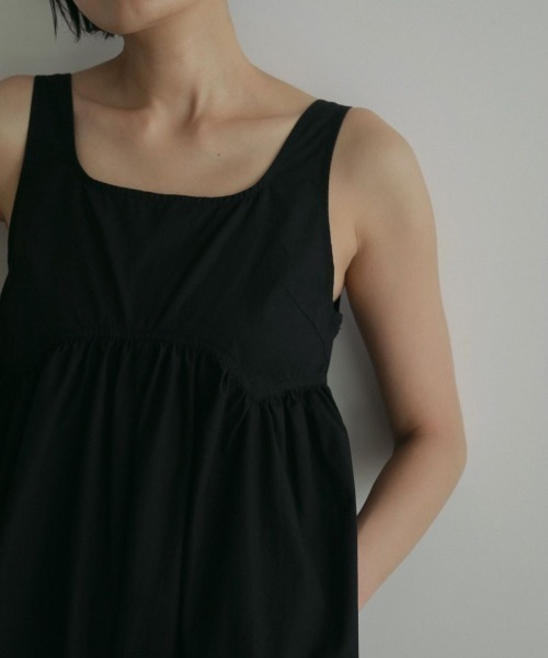 anuke（アンヌーク）の「anuke Cotton Gather Combinaison コットン