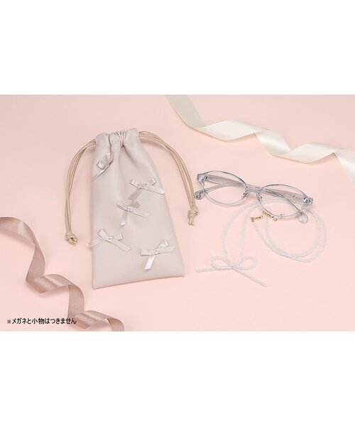 メガネケース｜サングラスケース｜リボン｜ポーチ｜巾着｜化粧ポーチ