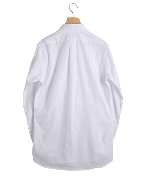 INDIVIDUALIZED SHIRTS（インディビジュアライズドシャツ）の「INDIVIDUALIZED SHIRTS / インディビジュアライズド シャツ：別注 L/S Poplin B.D shirts：ONLYARK-0-2050[MUS]（シャツ/ブラウス・メンズ・ホワイト・M）」の4枚目の写真