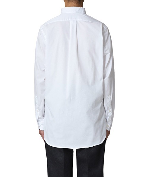 INDIVIDUALIZED SHIRTS（インディビジュアライズドシャツ）の「INDIVIDUALIZED SHIRTS / インディビジュアライズド シャツ：別注 L/S Poplin B.D shirts：ONLYARK-0-2050[MUS]（シャツ/ブラウス・メンズ・ホワイト・M）」の11枚目の写真