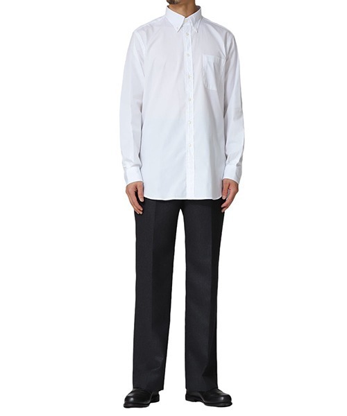 INDIVIDUALIZED SHIRTS（インディビジュアライズドシャツ）の「INDIVIDUALIZED SHIRTS / インディビジュアライズド シャツ：別注 L/S Poplin B.D shirts：ONLYARK-0-2050[MUS]（シャツ/ブラウス・メンズ・ホワイト・M）」の12枚目の写真