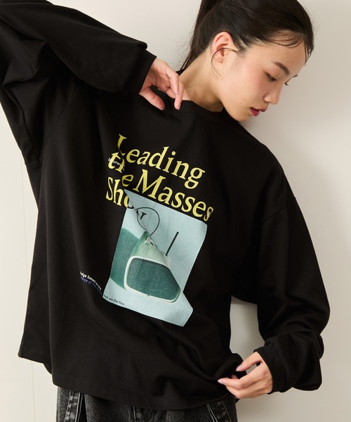 JUNRED(ジュンレッド)の「グラフィックロングスリーブプルオーバー(Tシャツ/カットソー・メンズ・ホワイト/ブラック・S/M/L)」の21枚目の写真