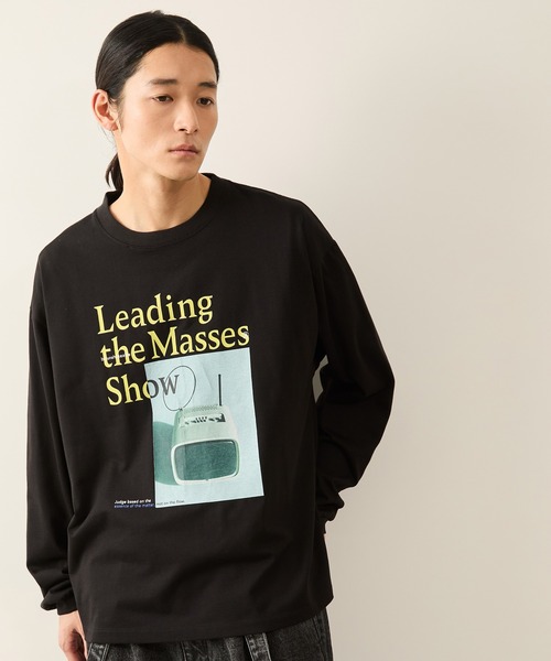 JUNRED(ジュンレッド)の「グラフィックロングスリーブプルオーバー(Tシャツ/カットソー・メンズ・ホワイト/ブラック・S/M/L)」の16枚目の写真
