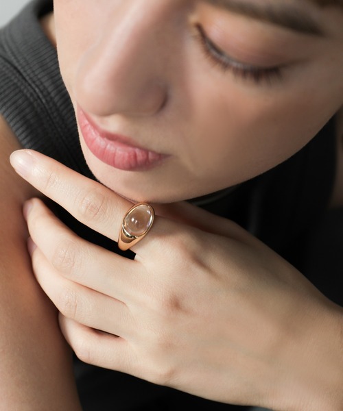 select MOCA（セレクトモカ）の「クリアシェイプリング（リング・レディース・ゴールド/シルバー・FREE）」の12枚目の写真