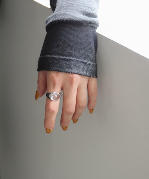 select MOCA（セレクトモカ）の「クリアシェイプリング（リング・レディース・ゴールド/シルバー・FREE）」の14枚目の写真