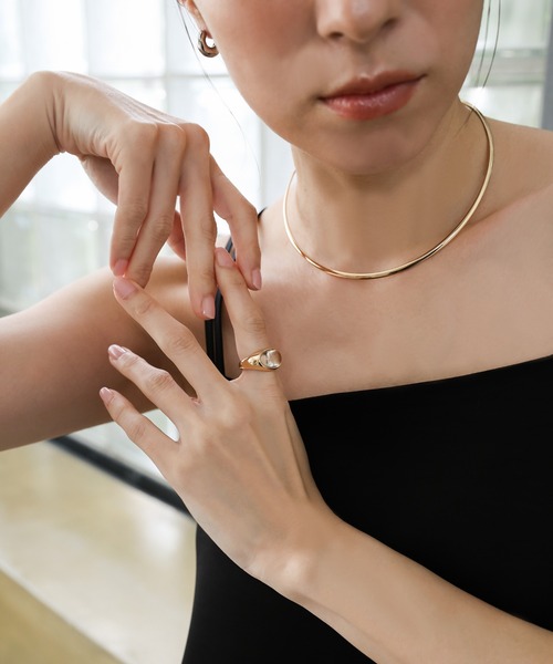 select MOCA（セレクトモカ）の「クリアシェイプリング（リング・レディース・ゴールド/シルバー・FREE）」の17枚目の写真
