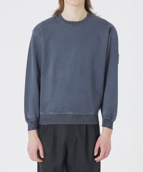 LOVELESS(ラブレス)の「ピグメントブロークンスウェット(Tシャツ/カットソー・メンズ・グレー系その他/ブルー・L/M)」の5枚目の写真